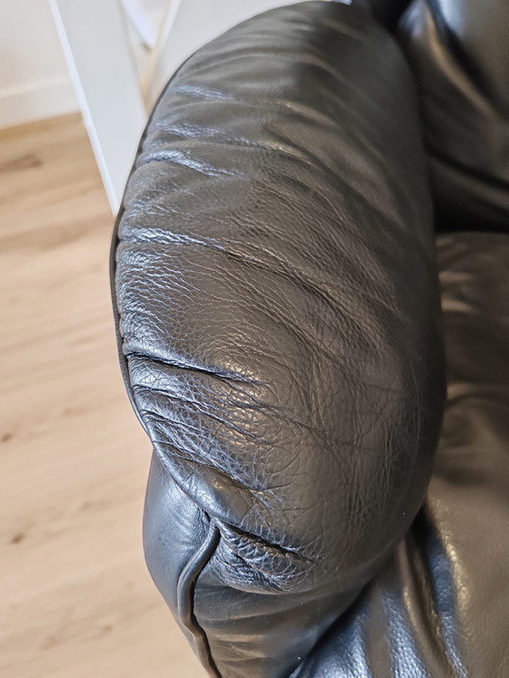 Image 1 of Poltrona De Sede ds23, in pelle nera