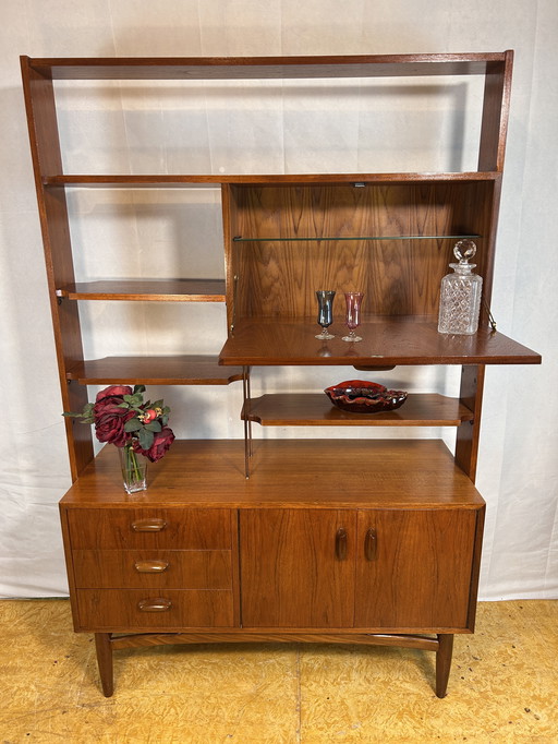 Mid-Century Retro Vintage Teak Room Divider by G Plan – ‘Brasilia’ Range, 1960s  Designed by Victor Wilkins | Stylish & Function