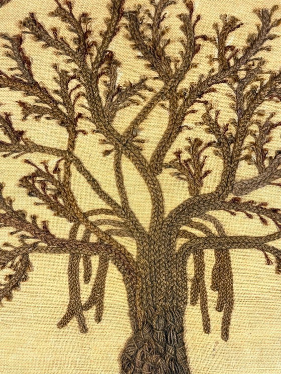 Image 1 of Vintage Levensboom muurhanger 1970’s