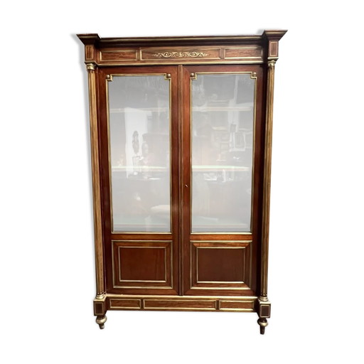 biblioteca del periodo di Napoleone III – boekenkasten, Brass