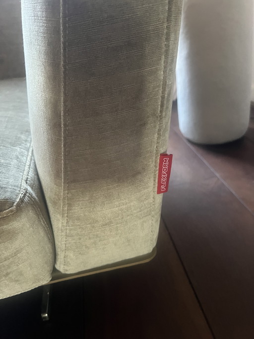 Flexform, sofa Evergreen KleurChampagne 