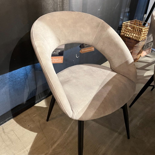 Marasino Stof Goldy Mist – Pronto Wonen, eetkamerstoelen, Plastic, Textile