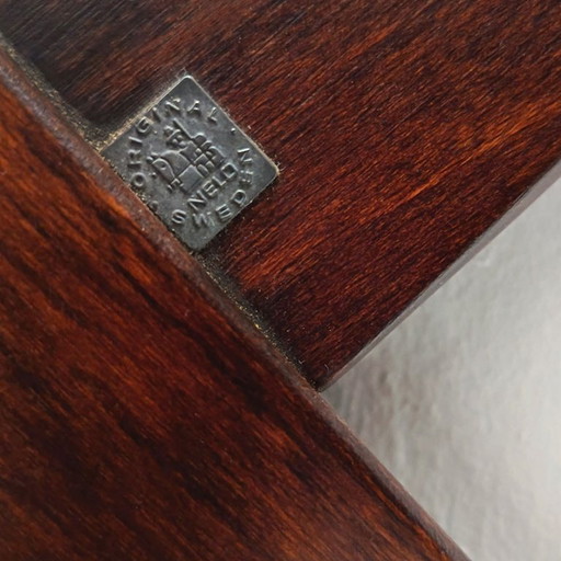 Fauteuil vintage en Alcantara. Åke Fribyter pour Nelo Möbel. Suède. Années 1990. – Wood (photo 2 of 11)