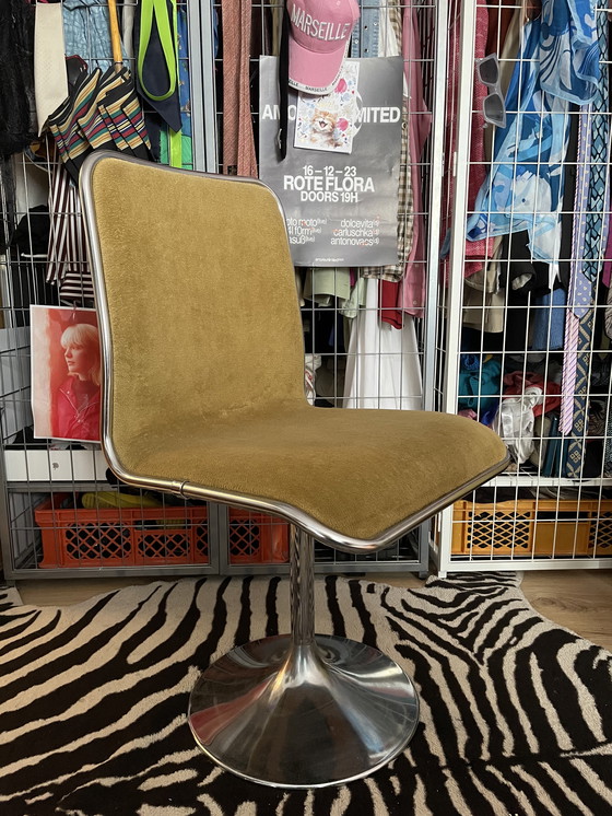 Image 1 of 2x Tacke draaistoel fauteuil Tulip chroom space age mid century vintage set