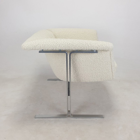 Image 1 of Pair of vintage wool bouclé armchairs by Geoffrey Harcourt for Artifort, 1963