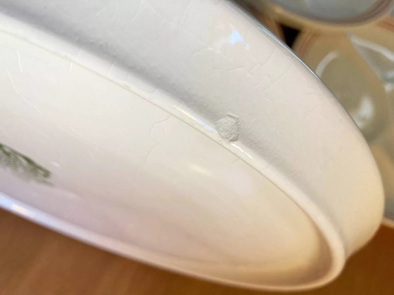 Image 1 of 5 platos de fondue compartimentados, fabricados en Italia