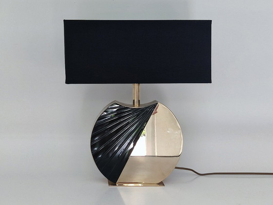 Tafellamp Hollywood Regency – Tafellampen, Textile, Metal (photo 7 of 19)