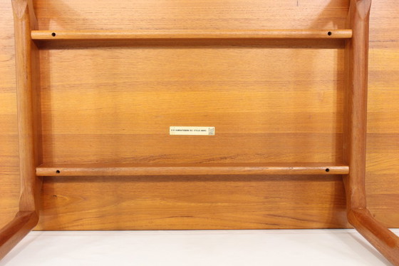Image 1 of as new! TSM TARM Stole & Møbelfabrik Danish Mid - Century entirely solid Teak Coffee Table / Vintage Coffee Table