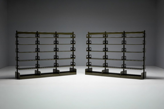 Image 1 of Modulares freistehendes Regalsystem, Frankreich, 1950er Jahre