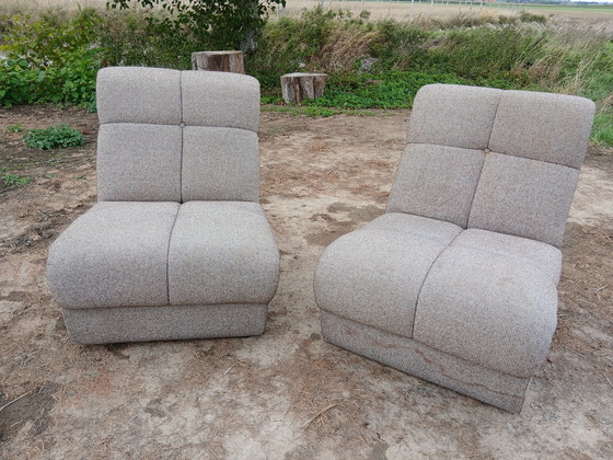 Image 1 of Vintage modulaire fauteuils