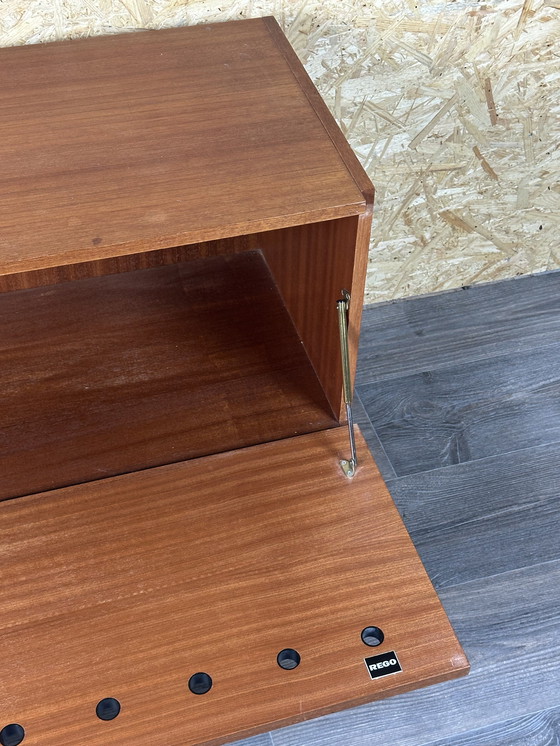 Image 1 of 60s 70s teak dressoir ladekast Rego Mobile Deens Modern Design