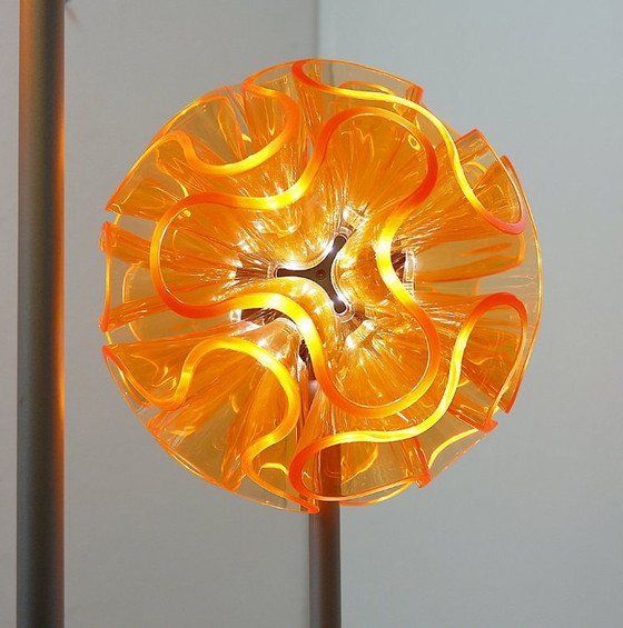 Image 1 of  Lampadaire Orange « Coral Ball » - QisDesign