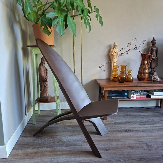 Poltrona lounge di design olandese. Progettata dal Dr. Schwartz per Demury. – Sedie e poltrone, Polyester (photo 3 of 25)