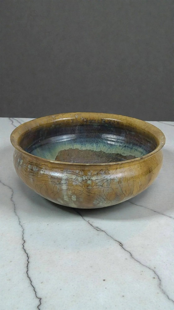 Ciotola da insalata in gres firmata Anne Marie Sybesma De Bay, alias MIEP La Borne – Ciotole, Porcelain (photo 5 of 11)