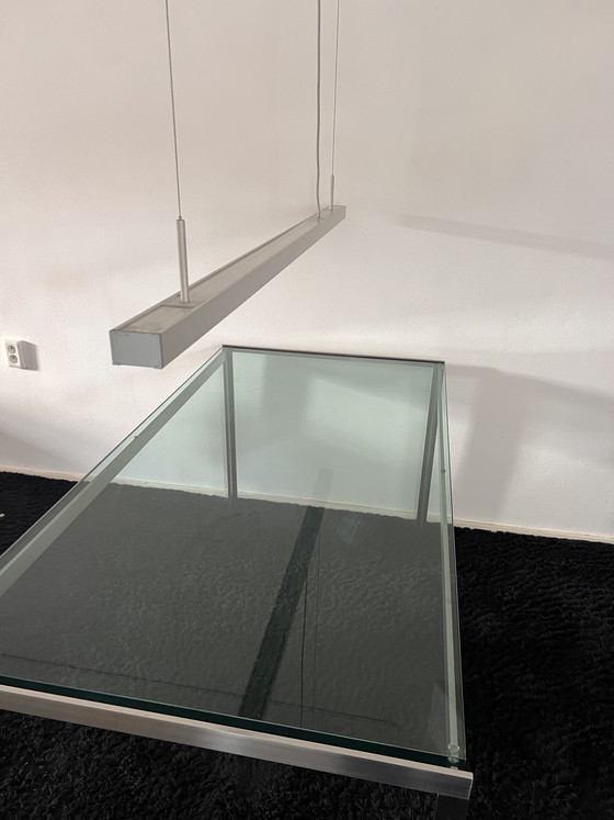 Image 1 of Moderne glazen eettafel 