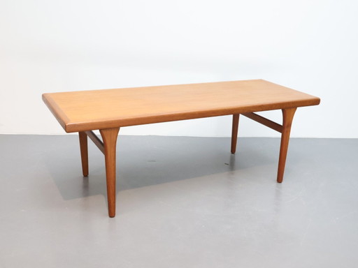 Vintage coffee table / teak wood / rectangle / Denmark