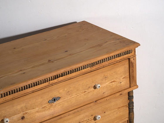 Antique French Provençal style chest of drawers (c.1920) #25 (photo 10 of 40)