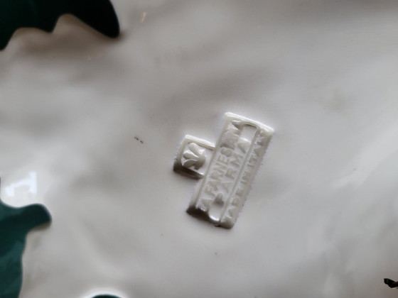 Image 1 of Specchio in ceramica La Farnesiana Parma, Italia, 1950