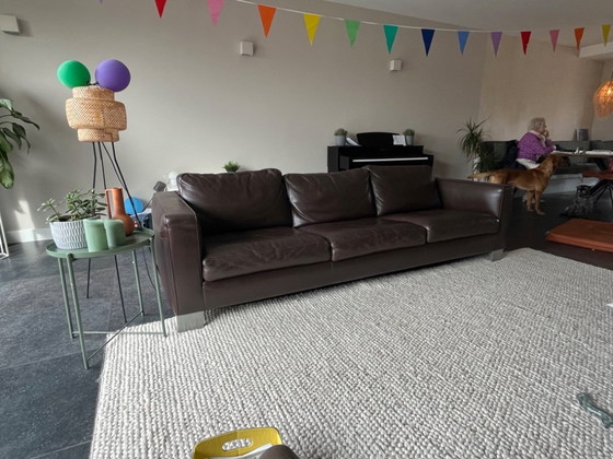 Image 1 of Molinari Ledersofa, 4-Sitzer