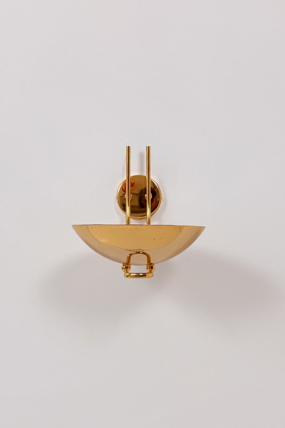 Applique vintage in ottone, Italia 1970., Dorato, Design (foto 3 di 5)