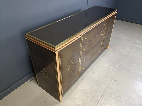 Image 1 of Credenza vintage in ottone di belgochrom, anni '70