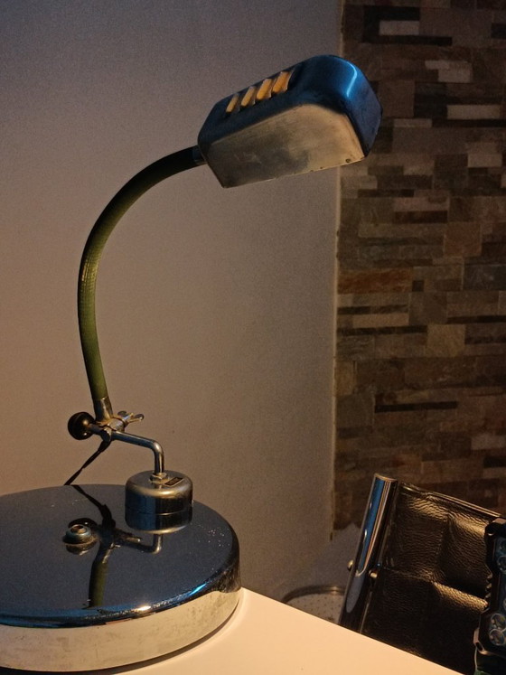 Image 1 of Magnetic industrial lamp by Adher (Jieldé) 1950s