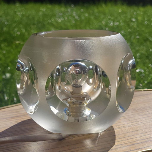 Lampe a Poser Glaçons à Facettes, Peill und Putzler, 1960er und 70er Jahre