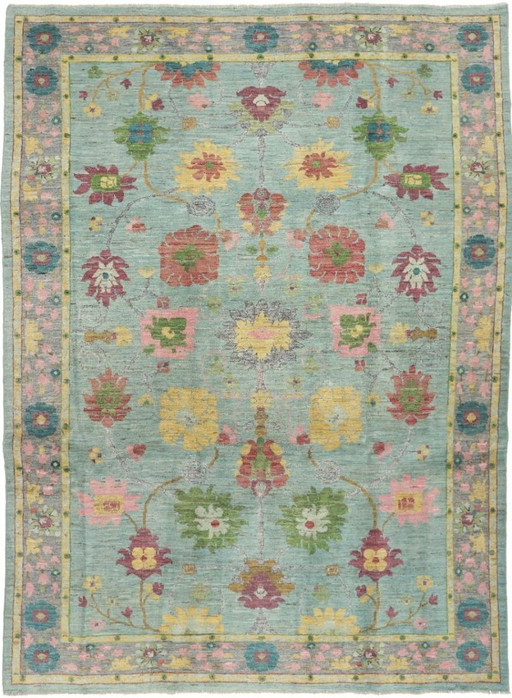 Handgeknüpfter Ushak Teppich 246x345 Nr:2343 – vloerkleden en tapijten, Wool