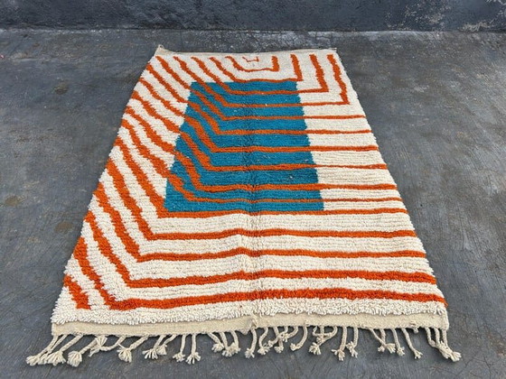 Image 1 of Handwoven Berber rug, traditional craftsmanship, size 150/250 cm