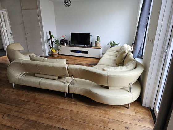 Image 1 of Divano 6 posti in pelle Leolux Vol de Reve