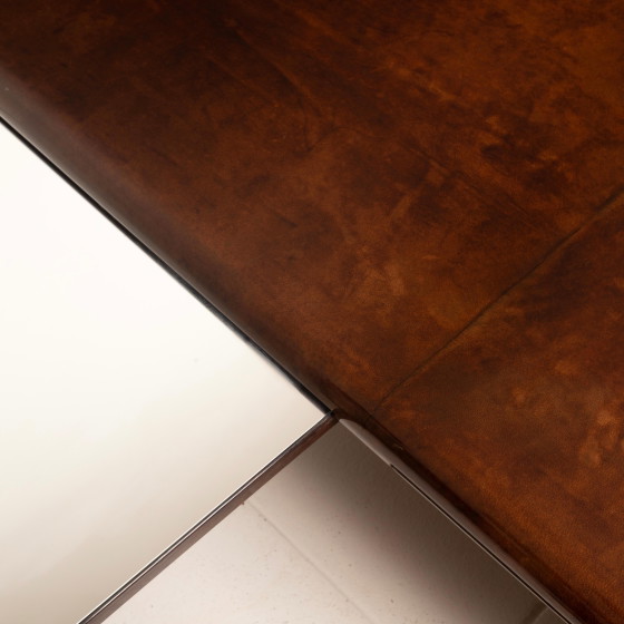 Table basse modèle 2315 en parchemin par Giorgio Tura pour Aldo Tura Milano, 1980 – Tables basses (photo 22 of 27)