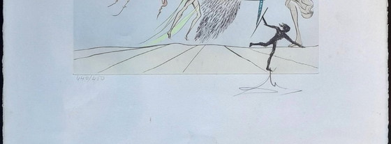 Image 1 of SALVADOR DALÍ- Grabado Original Firmado - “L’Ampoule à Incandescent”