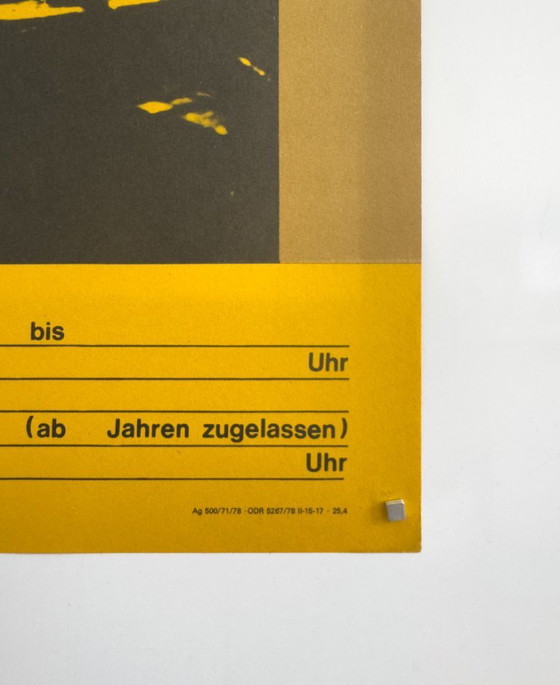 Image 1 of 🎥 Jacques Tati – Die Ferien des Monsieur Hulot – 1978 – Original vintage A2 Poster | 58 × 41 German Democratic Republic (DDR)