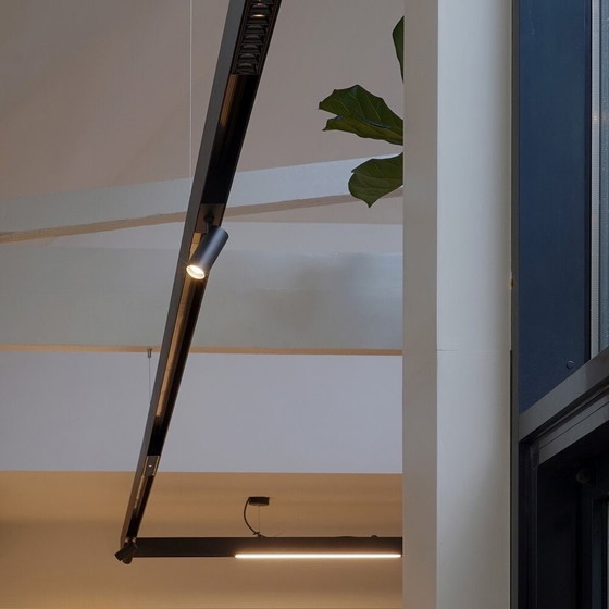 Image 1 of Sin usar - Lightinova - Carril pendular Clixx Slim con focos