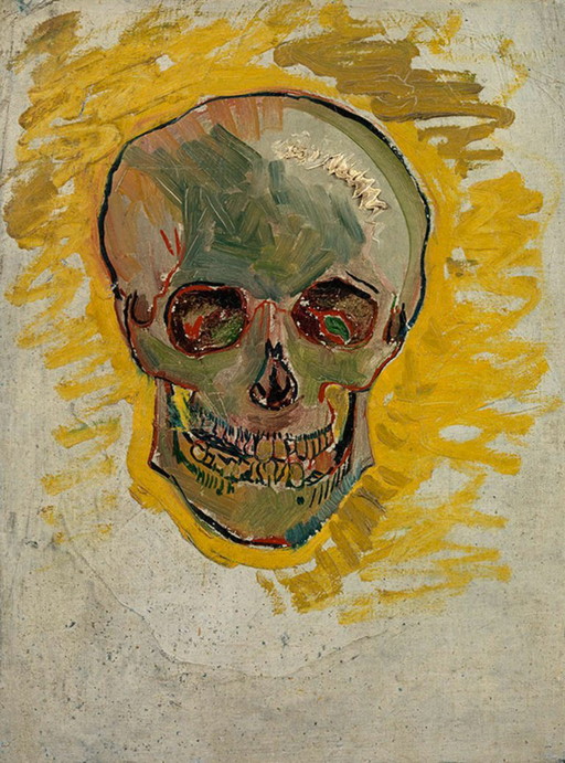 Vincent van Gogh SKULL on canvas
