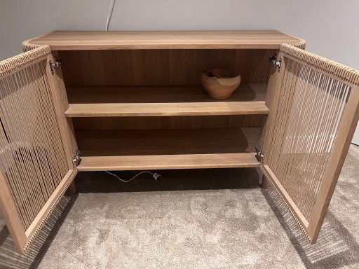 Bolia Cord dressoir - White pigmented oiled solid oak