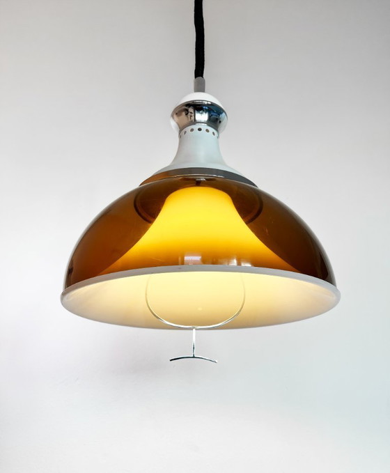 Image 1 of Suspension vintage Stilux Milano style futuriste