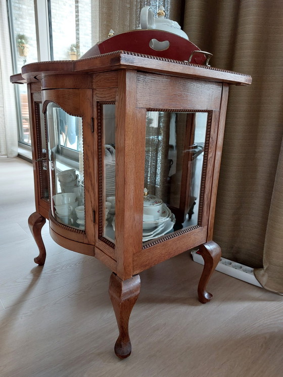 Image 1 of Mobiletto da tè con set da tè e colazione