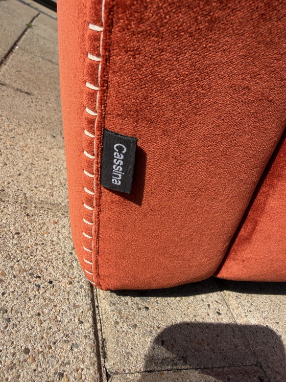 Cassina Utrecht Stuhl Terrakotta, G. Rietveld Neuwertiger Zustand! – Sessel, Textile (photo 6 of 15)