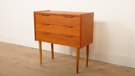 Image 1 of Cassettiera vintage | 3 cassetti | Comodino