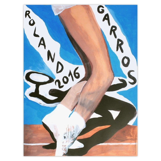 Image 1 of Marc Desgrandchampions Roland Garros Poster 2016