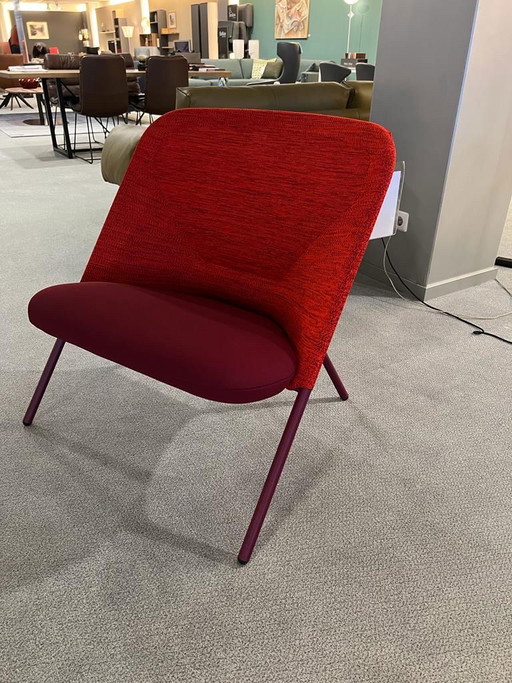 Moooi Shift Lounge Chair Rood