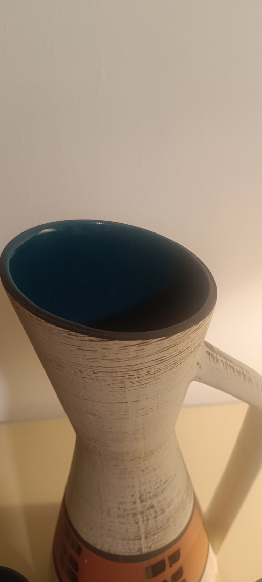 Scheurich Keramik ear vase and side vases. Set!!!