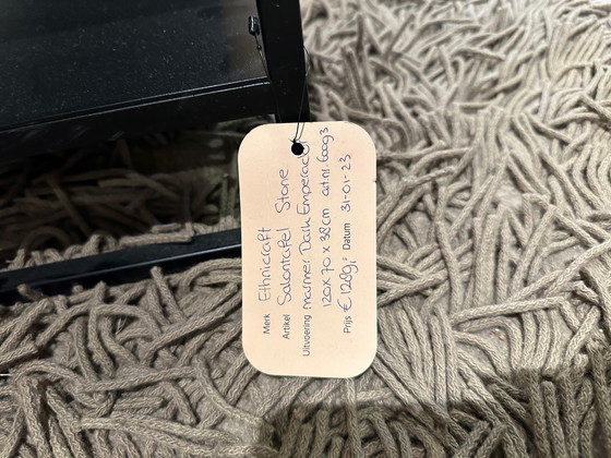 Image 1 of Mesa baja de piedra Ethnicraft - Modelo de exposición 120x70