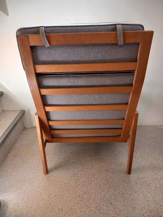Image 1 of Illum Wikkelsø Capella vintage design fauteuil voor Niels Eilersen 60's 
