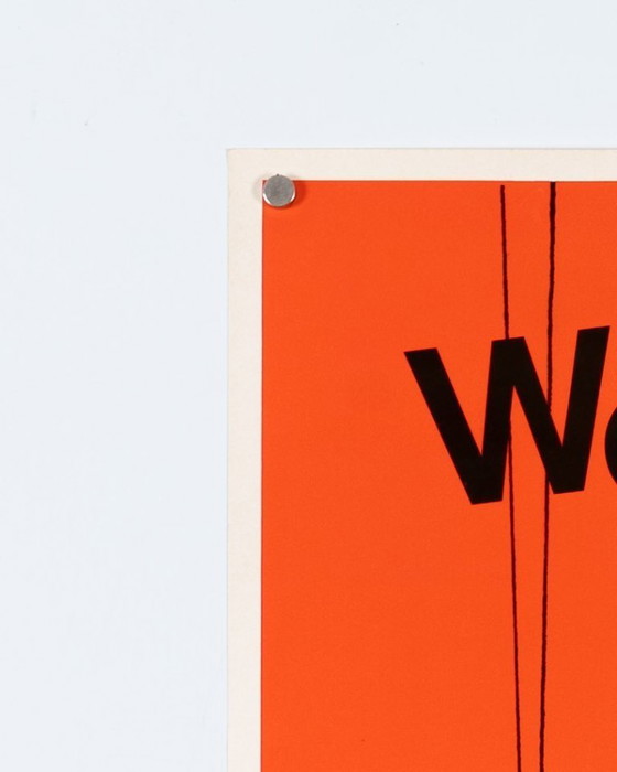 Image 1 of Wer trinkt sinkt - DAK – jaren 70 – Originele vintage reclameposter – Mid-Century Modern – 59,4x42,0 cm A2