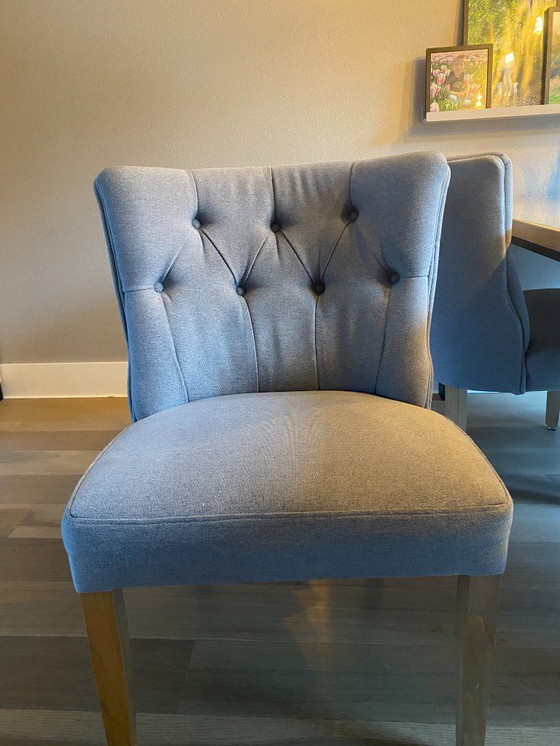 Image 1 of OLAV dining chairs, 4 pieces. Very comfortable chairs. Preferably gone today.