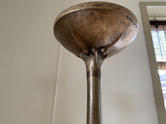 Image 1 of Deux chandeliers en bronze 