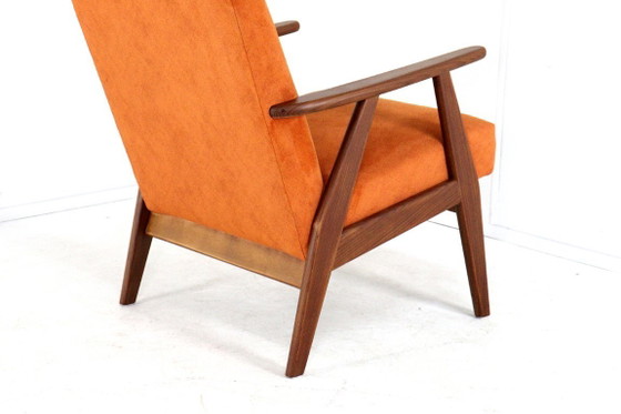 Image 1 of Vintage fauteuil 'Waalre' nieuw gestoffeerd