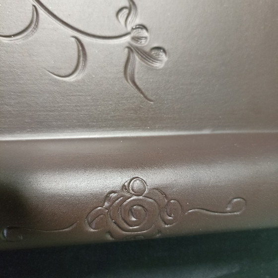 Image 1 of Vassoio da tè vietnamita autentico - Ceramiche Bat Trang fatte a mano